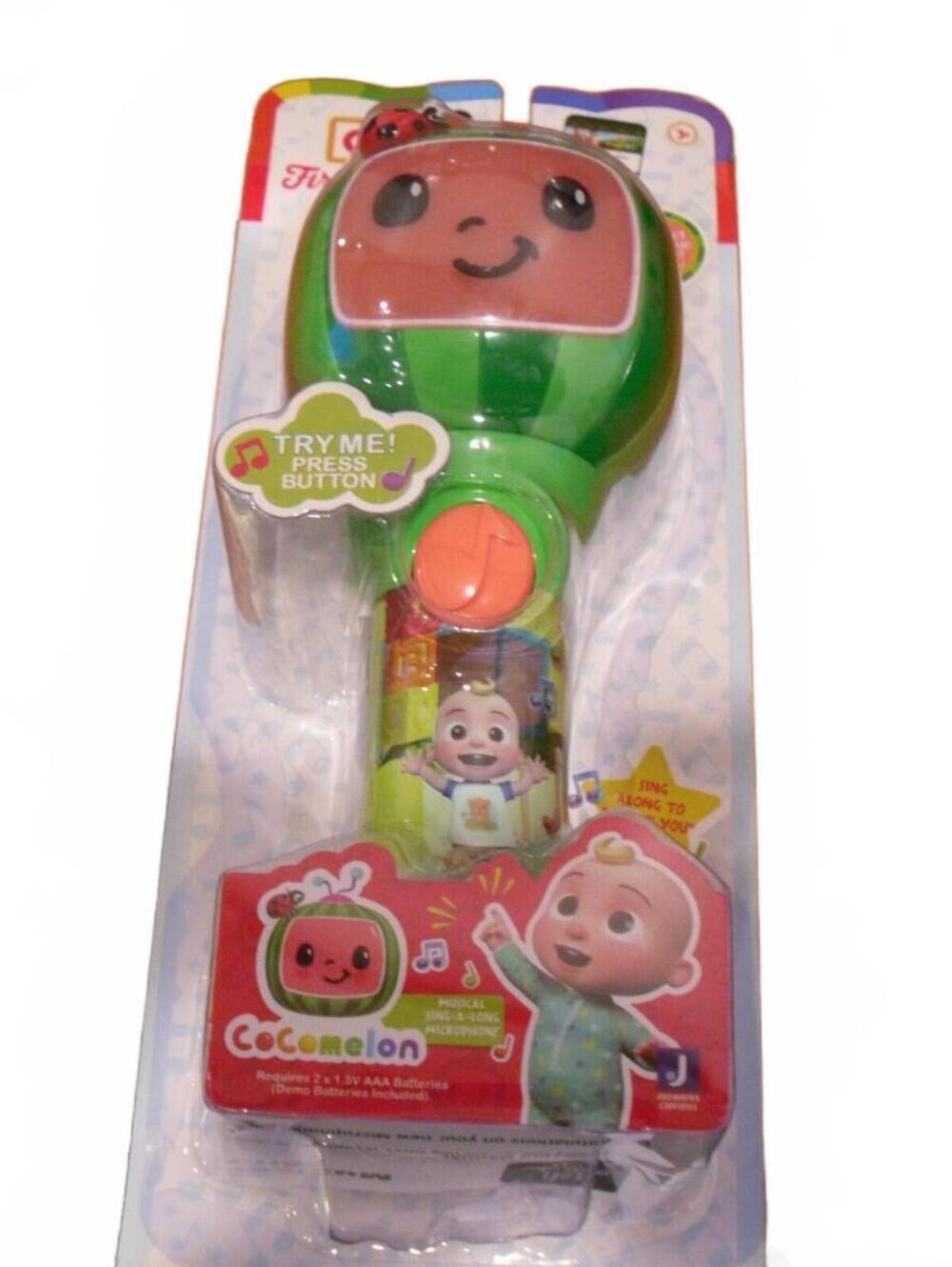 Cocomelon First Act Microphone Musical Sing-A-Long Microphone NEW